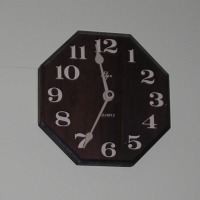 Elgin Quartz Octagon Wall Clock